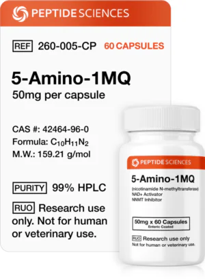 5-Amino-1MQ 50mg (60 Capsules)