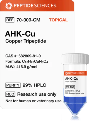 ahk-cu_peptide.png AHK-Cu (Copper Tripeptide) 200mg (Topical)