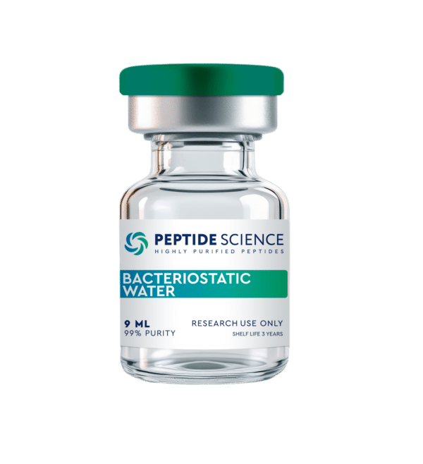 Bactericidal water 9 ml (Bacteriostatic water), Peptide Sciences (FREE PRODUCT)