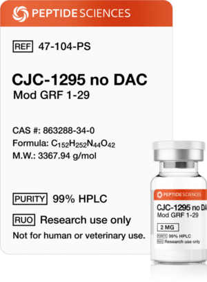 CJC-1295 no DAC 5mg (Mod GRF 1-29)