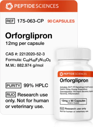 Orforglipron (12mg x 90 Capsules = 1,080mg)