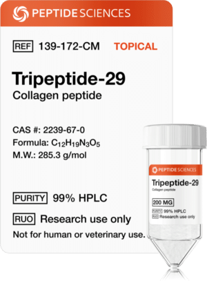 tripeptide-29_peptide.png Tripeptide-29 200mg (Collagen peptide) (Topical)
