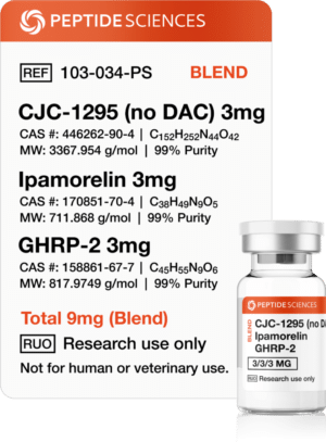 CJC-1295 (No DAC), Ipamorelin, GHRP-2